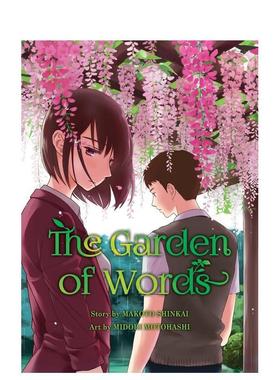 【现货】言叶之庭The Garden of Words英文影视Makoto Shinkai精装Yen Press进口原版书9781975315672