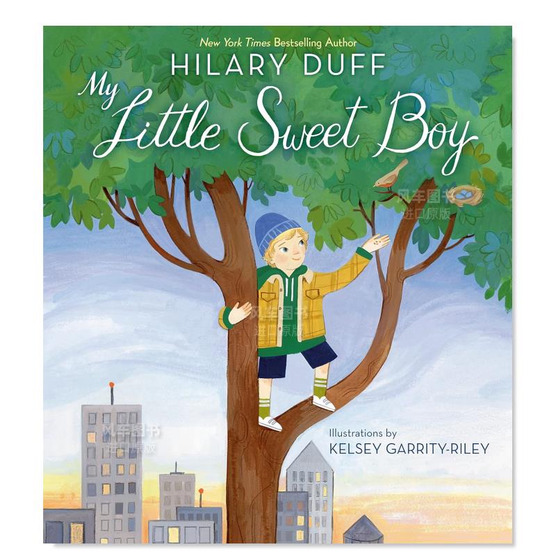 【预售】我的小可爱男孩 My Little Sweet Boy英文儿童绘本原版图书外版进口书籍Hilary Duff; illustrated by Kelsey Garrity-Ri