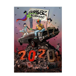 【预售】街头霸王年鉴英文漫画进口原版图书Gorillaz AlmanacGorillaz Z2 Comics