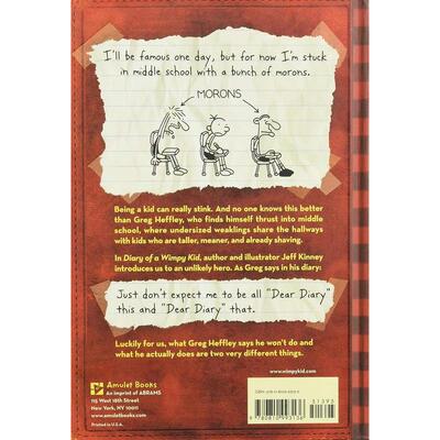 【现货】【套装】小屁孩日记盒装合集 1-14部Diary of a Wimpy Kid Box of Books 1-14英文儿童故事Jeff Kinney平装盒装合集6-9岁