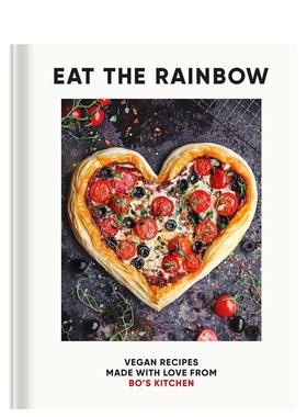 【预售】吃掉彩虹充满爱的纯素食谱 ins红人Bo’s KitchenEat the Rainbow英文餐饮Harriet Porterfield精装进口原版书Leaping Ha