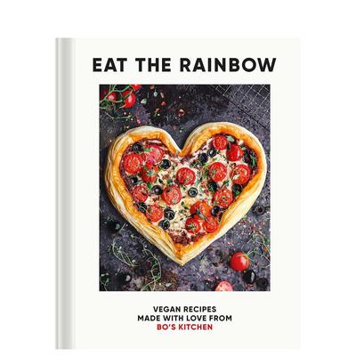 【预售】吃掉彩虹充满爱的纯素食谱 ins红人Bo’s KitchenEat the Rainbow英文餐饮Harriet Porterfield精装进口原版书Leaping Ha