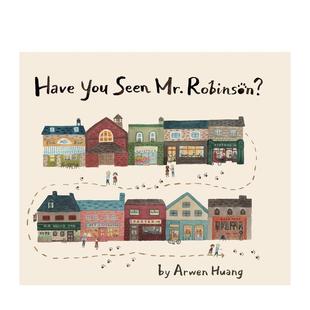 Bay Books3 You Robinson?英文儿童绘本人际关系Arwen Huang精装 Mr. 你见过罗宾逊先生吗Have Seen Children’s Starfish 现货