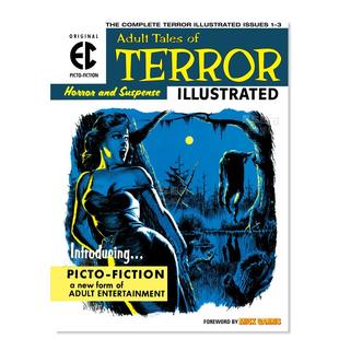 Horse 书精装 Archives Terror EC漫画恐怖插图英文漫画进口原版 14岁以上The FeldsteinDark Illustrated 现货