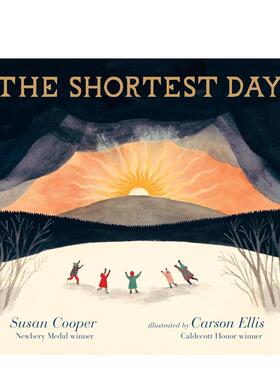 【预售】最短的一天The Shortest Day英文儿童绘本动物生态环保3-6岁精装COOPER  SUSAN进口原版书Candlewick Press9780763686987