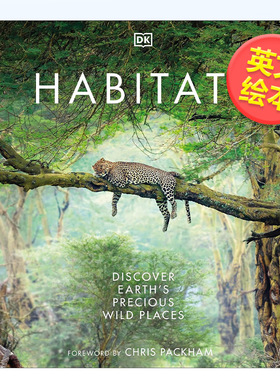 【现货】栖息地：发现地球珍贵的野生动物英文儿童绘本动物生态环保进口原版外版书精装3-6周岁Habitats: Discover Earth's Prec