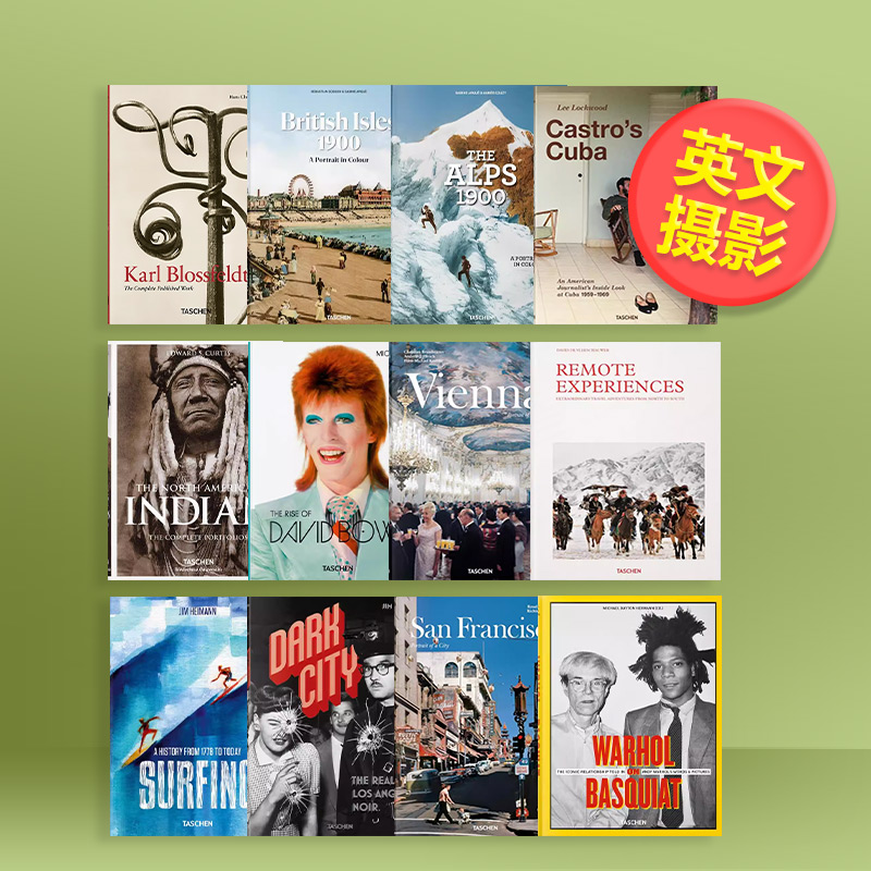 卡尔布洛斯菲尔德作品全集英文摄影集摄影师专辑进口原版书精装14岁以上【40th Anniversary Edition】Karl Blossfeldt.