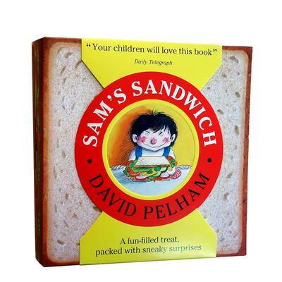 【预售】山姆的三文治SAM’S SANDWICH英文儿童趣味Mr David Pelham精装Walker Books UK进口原版书9781406357462