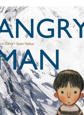 【现货】生气侠Angryman英文儿童绘本虚构类Gro Dahle精装NorthSouth Books6-9岁进口原版书9780735843400