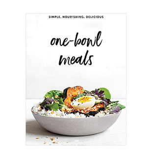 美味英文餐饮One 营养 现货 Maria Simple Meals Nourishing Delicious精装 Zizka 一人一碗食：简单 Bowl