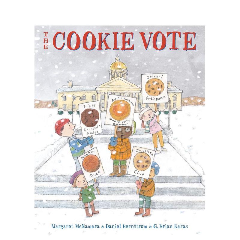 【现货】饼干选举Cookie Vote英文儿童绘本自我认知情绪管理Daniel Bernstrom精装6-9岁Random House 进口原版书