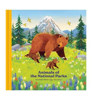 Nine 预售 National Parks精装 Speed 6岁Ten 国家公园动物图鉴Animals Press进 the Parks英文儿童绘本动物生态环保Fifty