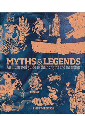 【现货】【文化速览指南】神话传说【Compact Culture Guides】Myths and Legends英文社会科学Philip Wilkinson精装DK进口原版书
