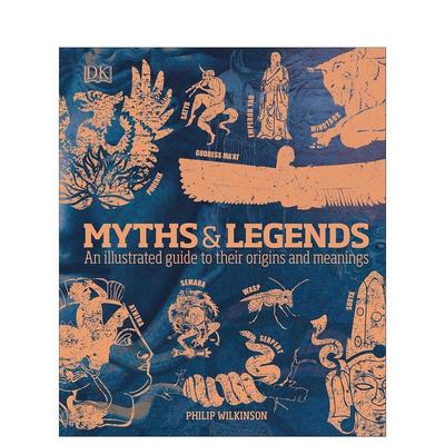【现货】【文化速览指南】神话传说【Compact Culture Guides】Myths and Legends英文社会科学Philip Wilkinson精装DK进口原版书