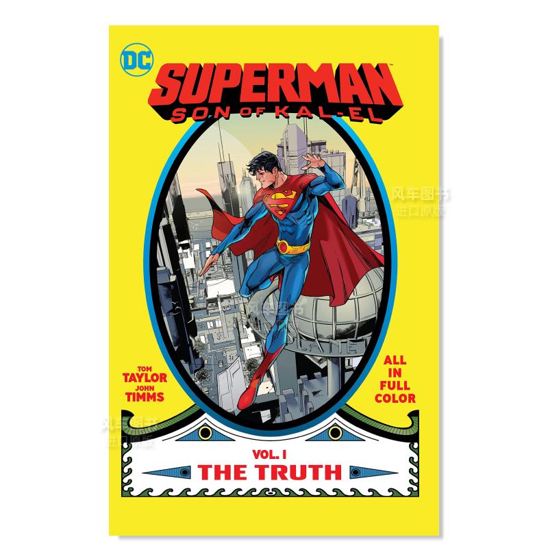 【预售】*人之子卡尔-艾尔 V1真相英文漫画进口原版图书Superman Son Kal-El V1 TruthTaylor DC Comics