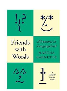 【预售】文字好朋友Friends With Words英文生活综合Martha Barnette精装进口原版书Abrams9781419778841