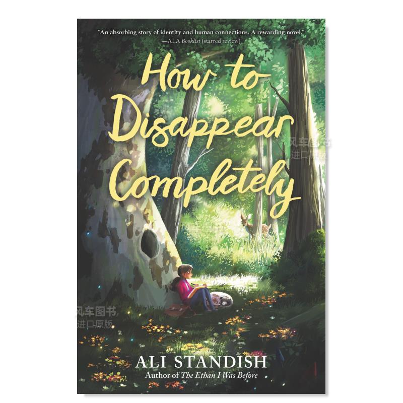 【现货】如何彻底消失英文儿童分阶阅读进口原版书How to Disappear Completely Standish著Harpercollins出版