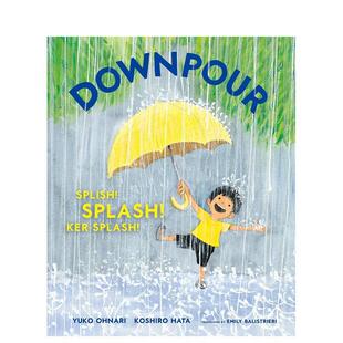 【现货】倾盆大雨Downpour英文儿童绘本虚构类Yuko Ohnari精装Red Comet Press6-9岁进口原版书9781636551142