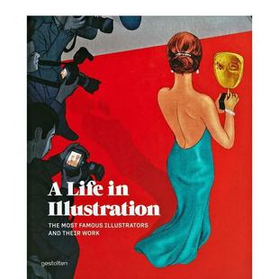 【现货】插画世界的生活A Life in Illustration英文插画原画设定集Henni Hellige Robert KlantenDie Gestalten Verlag进口原版书