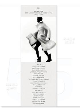 【预售】555重温弗朗西斯科-科斯塔的时尚档案英文时尚设计师品牌进口原版外版书14岁以上555 Revisiting The Fashion Archive o