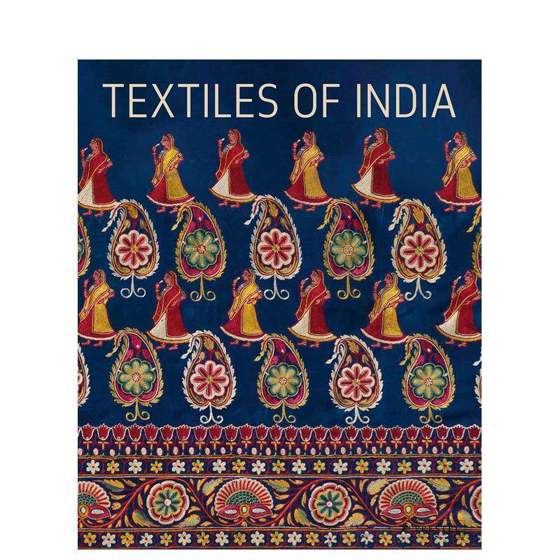 【预售】印度纺织品Textiles of India英文时尚风格与历史Helmut 精装Prestel进口原版书9783791386850
