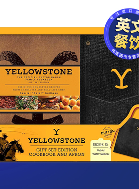 【现货】黄石公园：达顿牧场官方家庭食谱礼品套装英文餐饮进口原版外版书盒装14岁以上Yellowstone: The Official Dutton Ranch