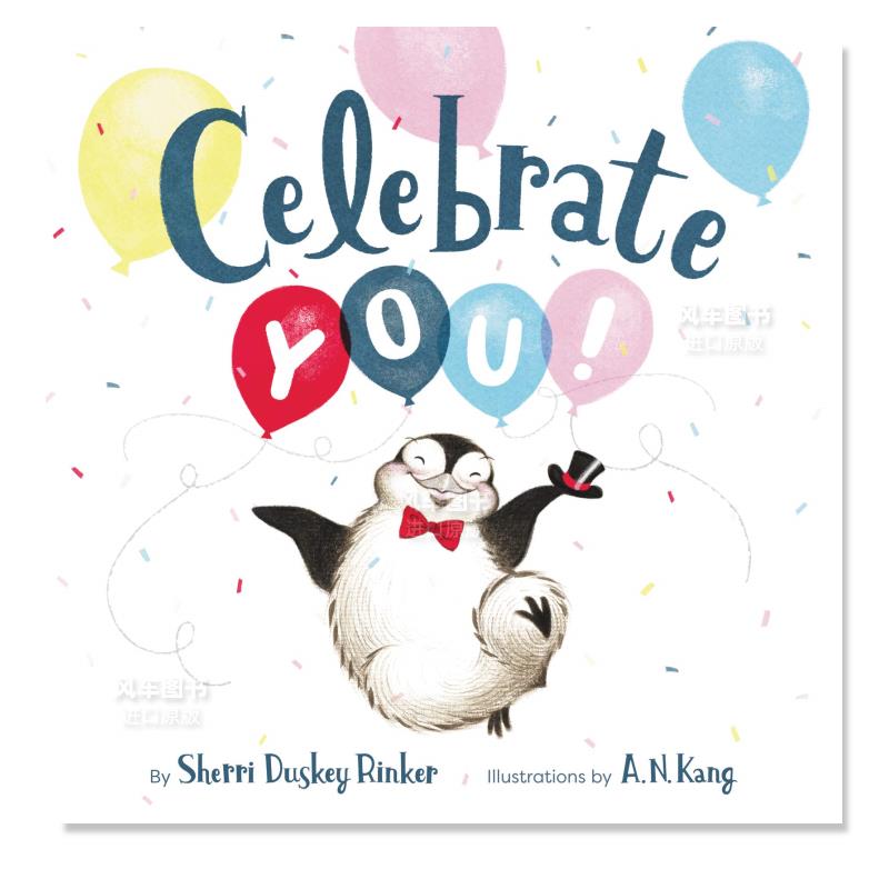【现货】庆祝你!英文儿童绘本人际关系进口原版书Celebrate You! Rinker著Balzer & Bray出版