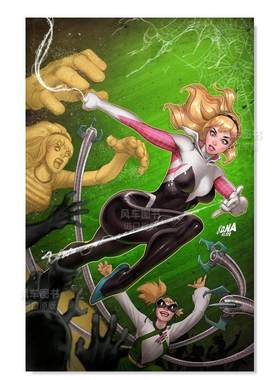 【现货】【Marvel】蜘蛛格温影子克隆英文漫画简装进口原版书SPIDER-GWEN: SHADOW CLONES David Nakayama  Emily Kim  Kei Zama