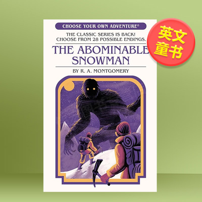 【现货】【选择你的冒险之旅】神秘的雪人英文儿童章节书进口原版图书平装【 Choose your own adventure】The Abominable Snowm