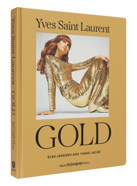 【预售】伊夫圣罗兰金色Yves Saint Laurent英文时尚设计师品牌Elsa Janssen精装Abrams进口原版书9781419771408