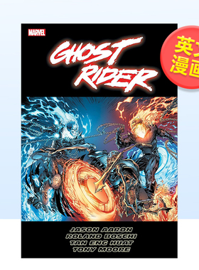 【现货】【Marvel】恶灵骑士杰森-亚伦全集[新印刷版］英文漫画精裝进口原版书Ghost Rider By Jason Aaron Omnibus [New Printi