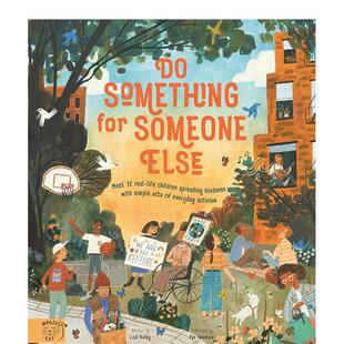 【现货】为别人做点什么Do Something for Someone Else英文儿童绘本人际关系Michael Plattsmagiccatpublishing3-6岁进口原版书9