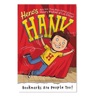 【预 售】这是汉克 1英文儿童章节书进口原版书HERE’s HANK 1平装Henry Winkler Random House (US)