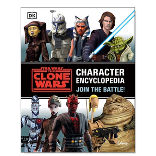 【预售】星球大战之克隆人战争人物百科全书英文漫画进口原版书14岁以上Star Wars The Clone Wars Character Encyclopedia Jason