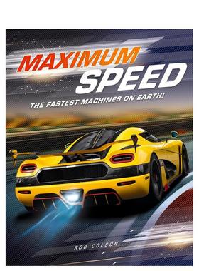 【现货】大速度Maximum Speed英文儿童绘本交通工具城市人文Rob Colson精装Wayland9-12岁进口原版书9781526330369