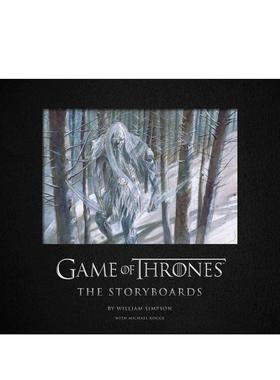 【现货】权力的游戏脚本Game of Thrones英文影视William Simpson精装Insight Editions进口原版书9781683836162