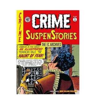 EC档案：犯罪暂缓措施 Archives Feldstein著Da 预 售 书The Volume Crime 卷1英文漫画图书进口原版 Suspenstories 1简装