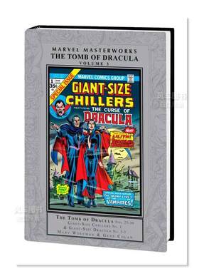 【预售】【Marvel】漫威大师作品德古拉之墓卷3英文漫画精装进口原版书MARVEL MASTERWORKS: THE TOMB OF DRACULA VOL. 3 John R