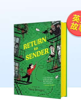【预售】退回寄件人Return to Sender英文儿童故事6-9岁精装进口原版书Vera Brosgol Roaring Brook