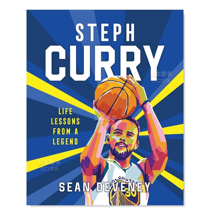 【预 售】【传奇人物课堂】斯蒂芬·库里 NBA三分球之王 【Life Lessons from a Legend】Steph Curry英文传记原版图书外版进口书 书籍/杂志/报纸 人文社科类原版书 原图主图