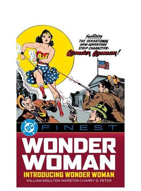 【预售】【DC Comics】神奇女侠神奇女侠登场【DC Finest】Wonder Woman英文漫画图书William Moulton Marston平装进口原版书9781