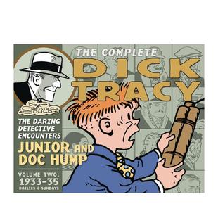 Complete Vol 预售 1935The Clover 书97 Gould精装 Dick 至尊神探全卷1933 1933 Tracy Press进口原版 1935英文漫画MrChester