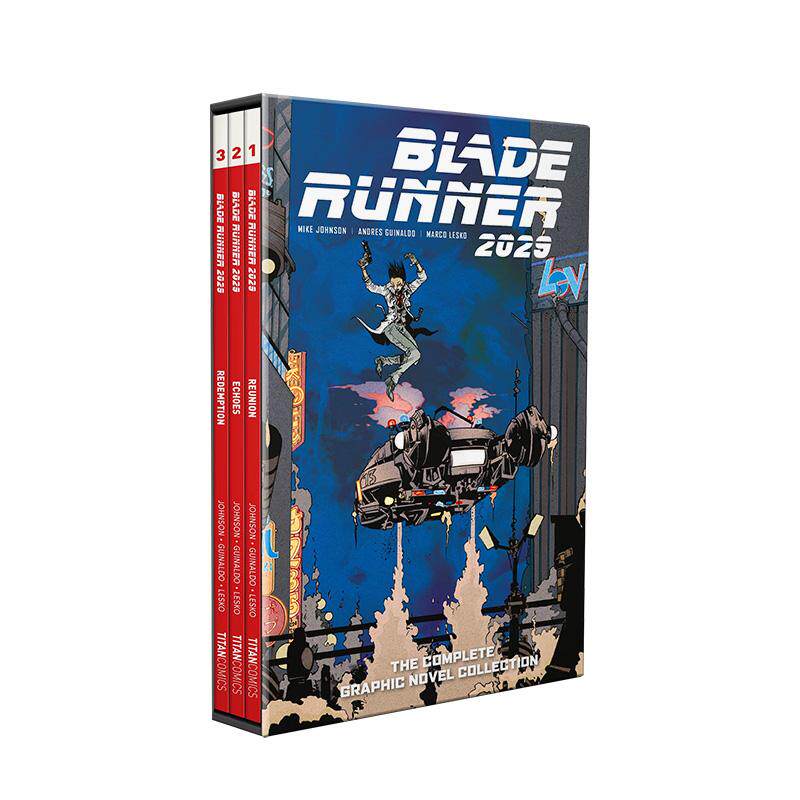 【WH】【Titan Books】银翼杀手2021-3卷合集Blade Runner 2029 1-3英文漫画Mike Johnson平装Titan Books进口原版书9781787738