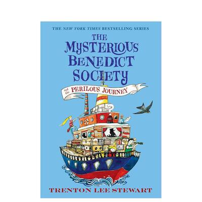 【预售】神秘的本笃会 险途之旅The Mysterious Benedict Society and the Perilous Journey英文青少年读物Stewart， Trenton Le