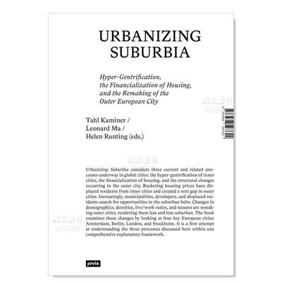 【预 售】郊区的城市化英文建筑设计城市规划平装进口原版外版书籍Urbanizing Suburbia