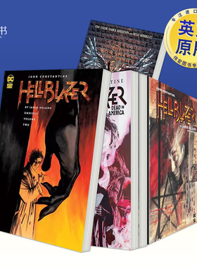 约翰康斯坦丁地狱使者杰米德拉诺合集卷2John Constantine Hellblazer by Jamie Delano Omnibus Vol2英文漫画图书Jamie