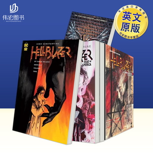 约翰康斯坦丁地狱使者杰米德拉诺合集卷2John Constantine Hellblazer by Jamie Delano Omnibus Vol2英文漫画图书Jamie