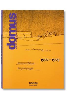 【现货】多莫斯设计 1970–1979domus 1970–1979英文综合设计Charlotte精装TASCHEN进口原版书9783836593861