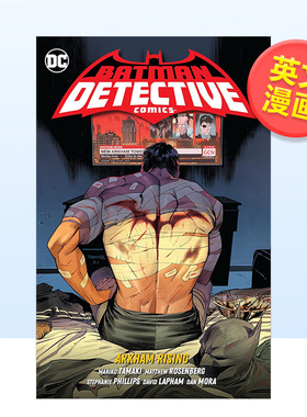 【现货】【DC Comics】蝙蝠侠侦探漫画卷3阿卡姆崛起简装版英文漫画简装进口原版书Batman: Detective Comics Vol. 3: Arkham Ri