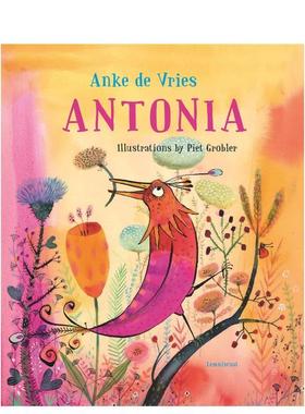 【现货】天使爱迪Antonia英文儿童绘本插画师Anke de Vries精装Lemniscaat3-6岁进口原版书9781788070171